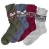Pack Of 4 Men's Pairs Of Patterned Socks 1 Pack Of 4 Men's Pairs Of Patterned Socks -Featured Men'S Clothing Stores ed0aef8cdaf6b7c1fa4b3b7322276167