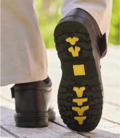 Men's Brown Hook-and-Loop Leather Boots -Featured Men'S Clothing Stores ed70890a65ecc1e9d4c58a34aba6e498