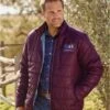Men's Water-Repellent Lightweight Puffer Jacket - Burgundy -Featured Men'S Clothing Stores ef8fe8076ef54fac59ef9bd650a2e699