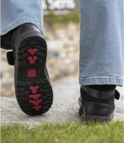 Men's Black Sherpa-Lined Boots -Featured Men'S Clothing Stores f2d9cb255a2120260f8b687cf89a3627