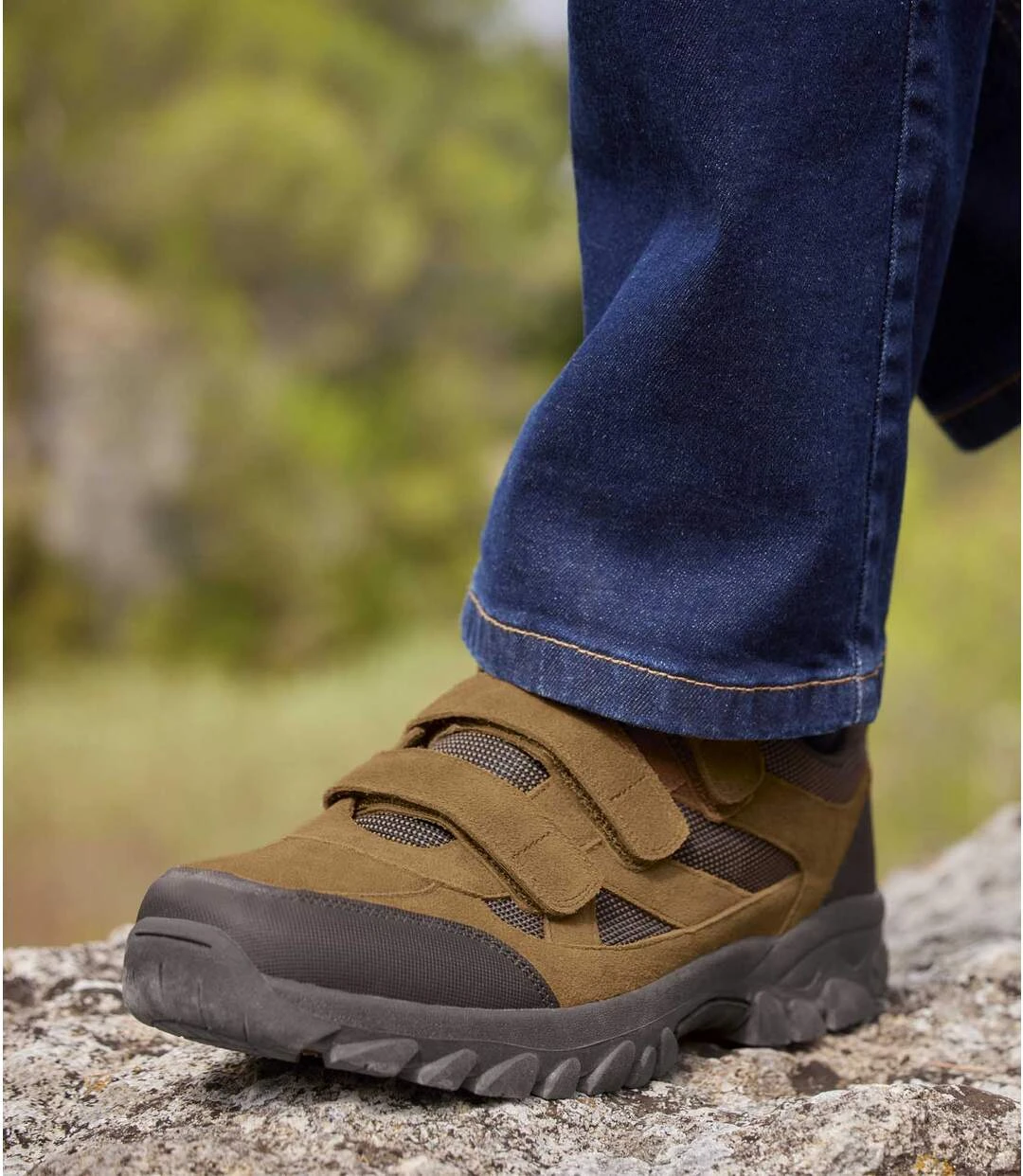 Men's Camel Hook-and-Loop Shoes 5 Men's Camel Hook-and-Loop Shoes - Image 3