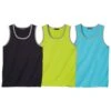 Pack Of 3 Men's Cotton Tank Tops - Black Lime Green Blue -Featured Men'S Clothing Stores f6b8d1f36066ff0e7f4be9ba46e015ce