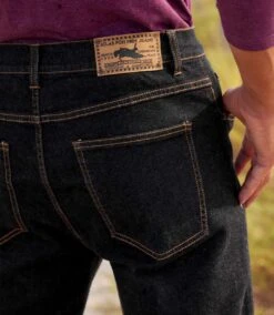 Pack Of 2 Men's Regular Stretch Jeans - Blue Black -Featured Men'S Clothing Stores f869d77aecfd173e7b0217b13a8a9b5d