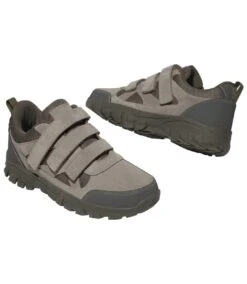 Men's Hook-and-Loop Shoes - Grey